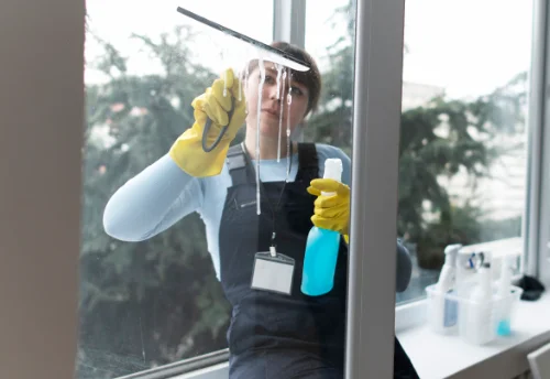 Nettoyage de vitres intérieures et extérieures à Chapeiry